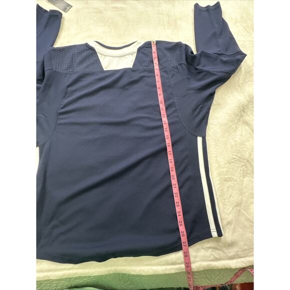 Adidas adiTeam STK Y Hockey Jersey Youth Size L/XL Navy Blue Practice NEW DT3843 - Picture 8 of 11